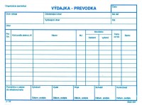 Vdajka-prevodka A5 bez DPH samoprepis