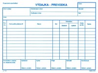 Vdajka-prevodka bez DPH A5 obyajn 100 listov