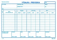Vdajka-prevodka s DPH A5 samoprepis