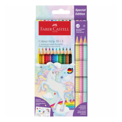 Pastelky Faber Castell Colour GRIP/10+3 Unicorn Sparkle