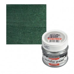 Akrylov farba metalick Pentart 50ml bretanovo zelen 29358