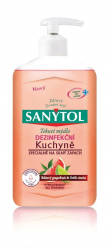 Mydlo tekut SANYTOL 250ml dezinfekcia do kuchyne