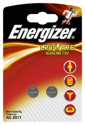 Batria ENERGIZER LR44/A76 2ks