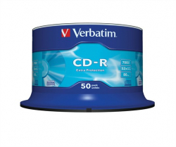 Disky CD-R VERBATIM flia/50ks 80min. DataLife