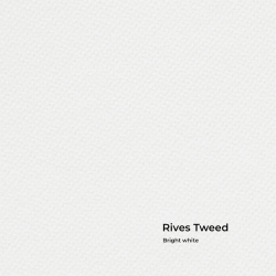 Vizitkov papier Rives Tweed Bright white 250g