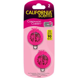 Va do auta, mini difzor, 2*3 ml, CALIFORNIA SCENTS "Coronado Cherry"
