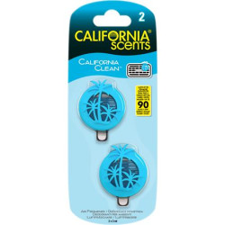 Va do auta, mini difzor, 2*3 ml, CALIFORNIA SCENTS "California Clean"
