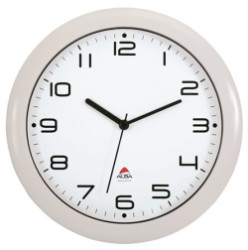 Nstenn hodiny, 30 cm, ALBA "Hornew", biela