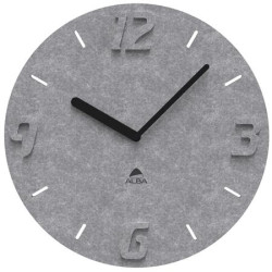 Nstenn hodiny, 30 cm, ALBA "Horpet", tmavosiv