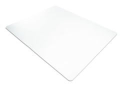 Podloka pod stoliku, na tvrd povrch, polykarbont, 130x120 cm, RS OFFICE "Ecogrip Solid"