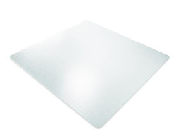 Podloka pod stoliku, na koberec, polykarbont, 110x120 cm, RS OFFICE "Ecogrip Solid"