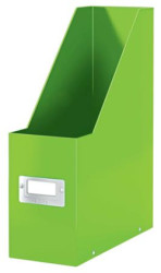 Zaklada, PP/kartn, 95 mm, LEITZ "Click&Store", zelen