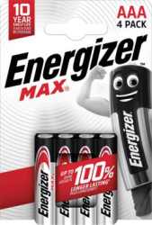 Batrie, AAA mikrotukov, 4 ks, ENERGIZER "Max"