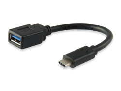 Adaptr, prevodnk USB 3.0-USB-C, EQUIP