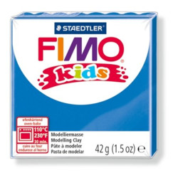 Modelovacia hmota, 42 g, FIMO "Kids", modr