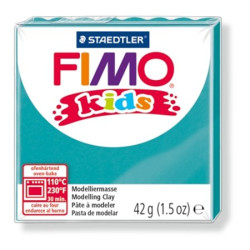 Modelovacia hmota, 42 g, FIMO "Kids", tyrkysov