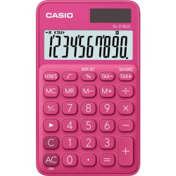 Kalkulaka, vreckov, 10-miestny displej, CASIO "SL 310", ruov
