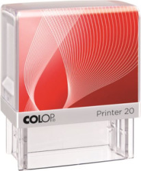 Peiatka, COLOP "Printer IQ 20" biela peiatka - ierna poduka