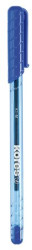 Gukov pero, 1,0 mm, s vrchnkom, trojhrann tvar, KORES "K1-M", modr