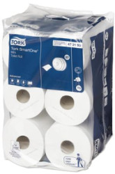 Toaletn papier, T9 systm, 2-vrstvov, priemer: 14,9 cm, TORK " SmartOne Mini", biela