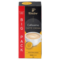 Kvov kapsule, 30 ks, TCHIBO "Cafissimo Caff Crema Fine"