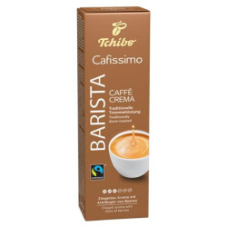 Kvov kapsule, 10 ks, TCHIBO "Cafissimo Caff Crema Barista"