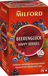 Ovocn aj, 20x2,5 g, MILFORD "Happy berries", bobuov ovocie