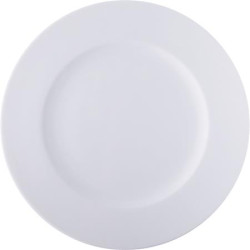 Plytk tanier, biely, 24 cm, 6 ks sada "Economic"