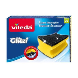 pongia, 2 ks, antibakterilna, VILEDA "Glitzi"