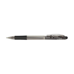 Gukov pero, 0,35 mm, stlac mechanizmus, PENTEL "BK417", ierna