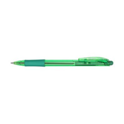 Gukov pero, 0,35 mm, stlac mechanizmus, PENTEL "BK417", zelen