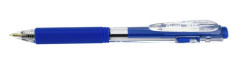 Gukov pero, 0,35 mm, stlac mechanizmus, PENTEL "BK437", modr