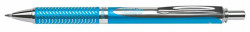 Roller, 0,35 mm, stlac mechanizmus, telo pera: modr, PENTEL "EnerGel BL-407" modr