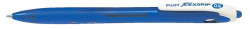 Gukov pero, 0,21 mm, stlac mechanizmus, PILOT "Rexgrip EF", modr