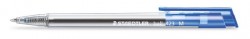 Gukov pero, 0,5 mm, stlac mechanizmus, STAEDTLER "Ball 423 M", modr