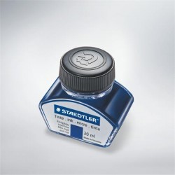 Atrament v sklenej fatike, STAEDTLER, modr, 30 ml