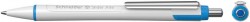 Gukov pero, 0,7 mm, stlac mechanizmus, SCHNEIDER "Slider Xite", modr