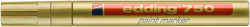 Permanentn lakov popisova, 2-4 mm, EDDING "750", zlat