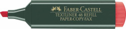 Zvrazova, 1-5 mm, FABER-CASTELL, "Textliner 48", erven