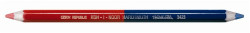 Potov ceruzka, eshrann, hrub, KOH-I-NOOR "3423", modr-erven