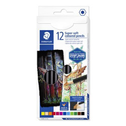 Farebn ceruzky, sada, eshrann, STAEDTLER "149 C", 12 rznych farieb