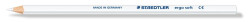 Farebn ceruzka, trojhrann, STAEDTLER "Ergo Soft 157", biela