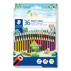 Farebn ceruzky, sada, eshrann, STAEDTLER  "Noris Colour 185", 36 rznych farieb