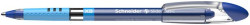 Gukov pero, 0,7 mm, s vrchnkom, SCHNEIDER "Slider XB", modr