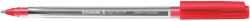 Gukov pero, 0,5 mm, s vrchnkom, SCHNEIDER "Tops 505 M", erven