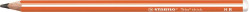 Grafitov ceruzka, HB, trojhrann tvar, hrub, STABILO "Trio thick", oranov