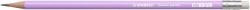 Grafitov ceruzka s gumou, HB, eshrann, STABILO "Swano Pastel", fialov