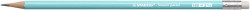 Grafitov ceruzka s gumou, HB, eshrann, STABILO "Swano Pastel", modr