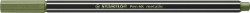 Popisova, 1,4 mm, STABILO "Pen 68 metallic", metalick svetl zelen