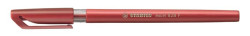 Gukov pero, 0,38 mm, s vrchnkom, STABILO "Excel", erven